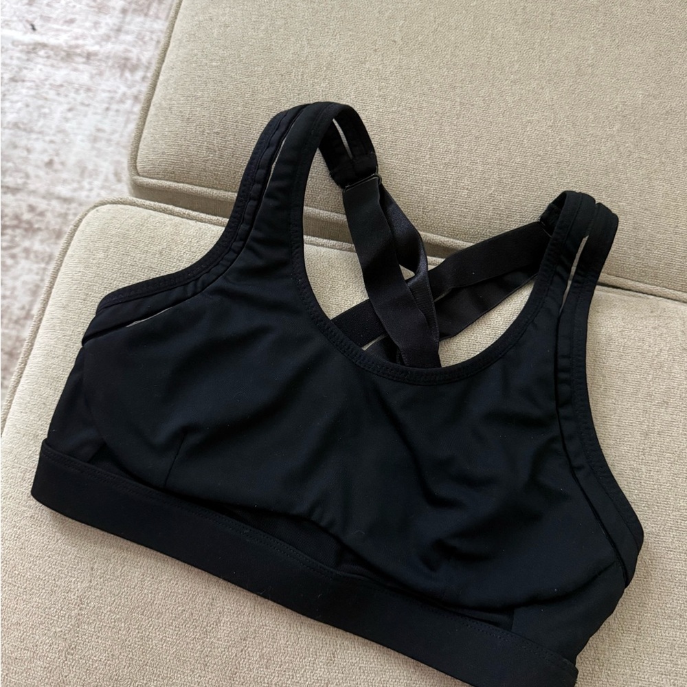 Fabletics Black Sports Bra